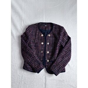 Tommy Hilfiger Multicolor Tweed Blazer